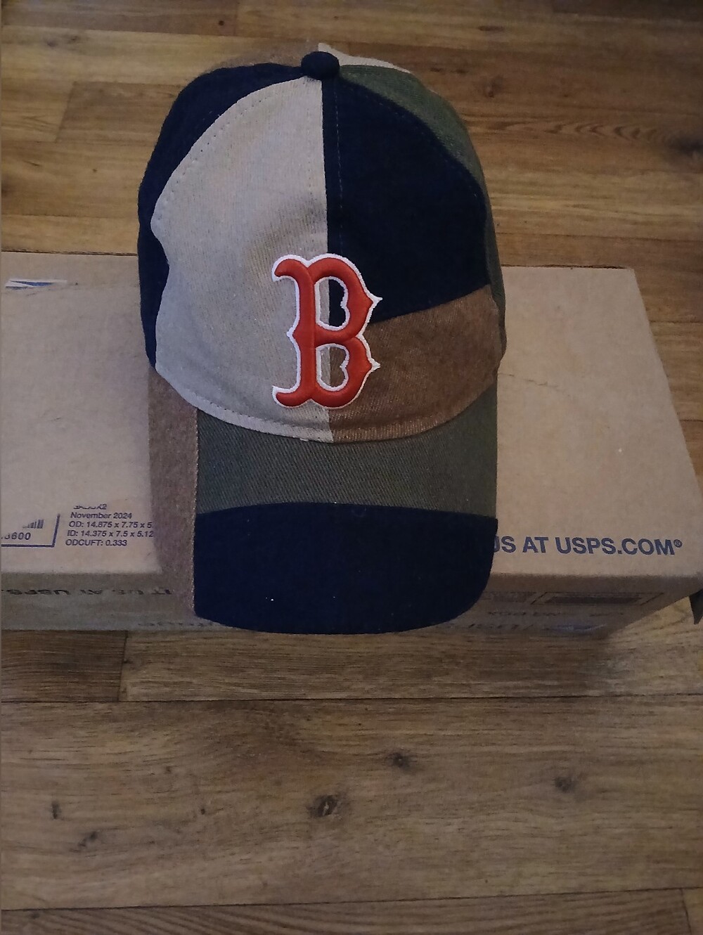 New Era Patchwork Baseball Cap - Navy, Olive, Tan, Cream